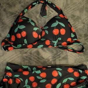 Cherry Bomb Bathing Suit